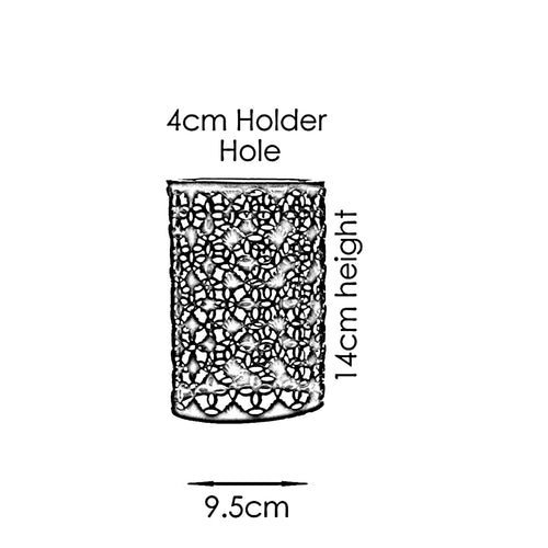 2-Pack DC Voltage Industrial Metal Bulb Guard | Drum Cage Lamp Shade ~1004