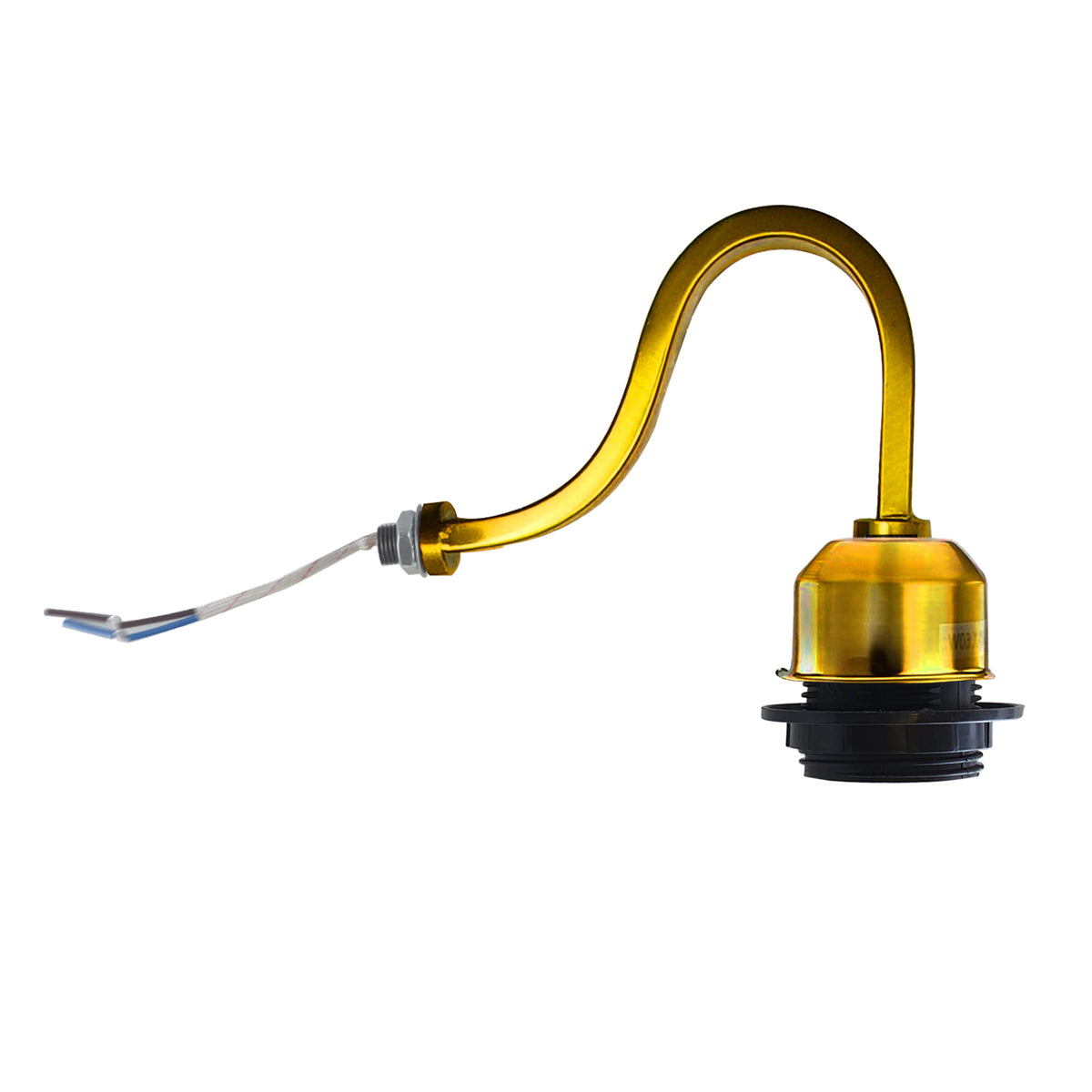 Swan Neck Wall Light Arm E27 Metal Holder Industrial Style