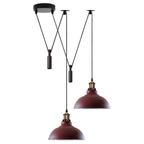 2-Head Spider Pendant Light | Industrial Retro Ceiling Lamp ~1105