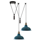 2-Head Spider Pendant Light | Industrial Retro Ceiling Lamp ~1105