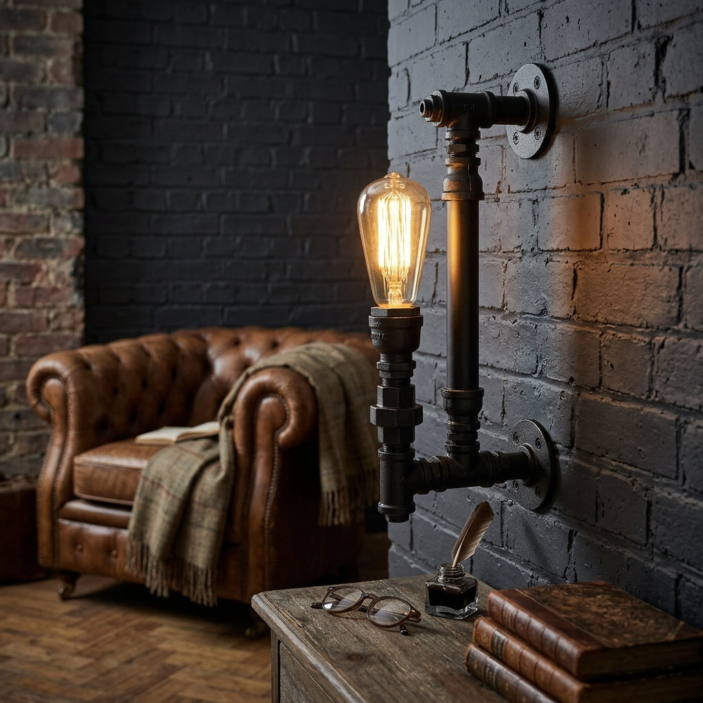 lamp steampunk wall lights for living room