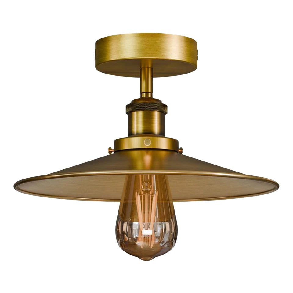 Modern Industrial E27 Ceiling Light Fitting – Vintage Metal ~1088