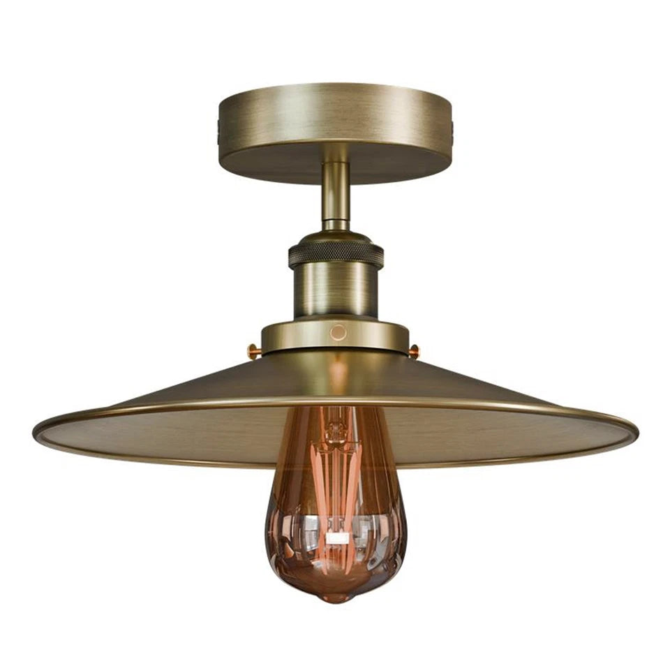 Modern Industrial E27 Ceiling Light Fitting – Vintage Metal ~1088