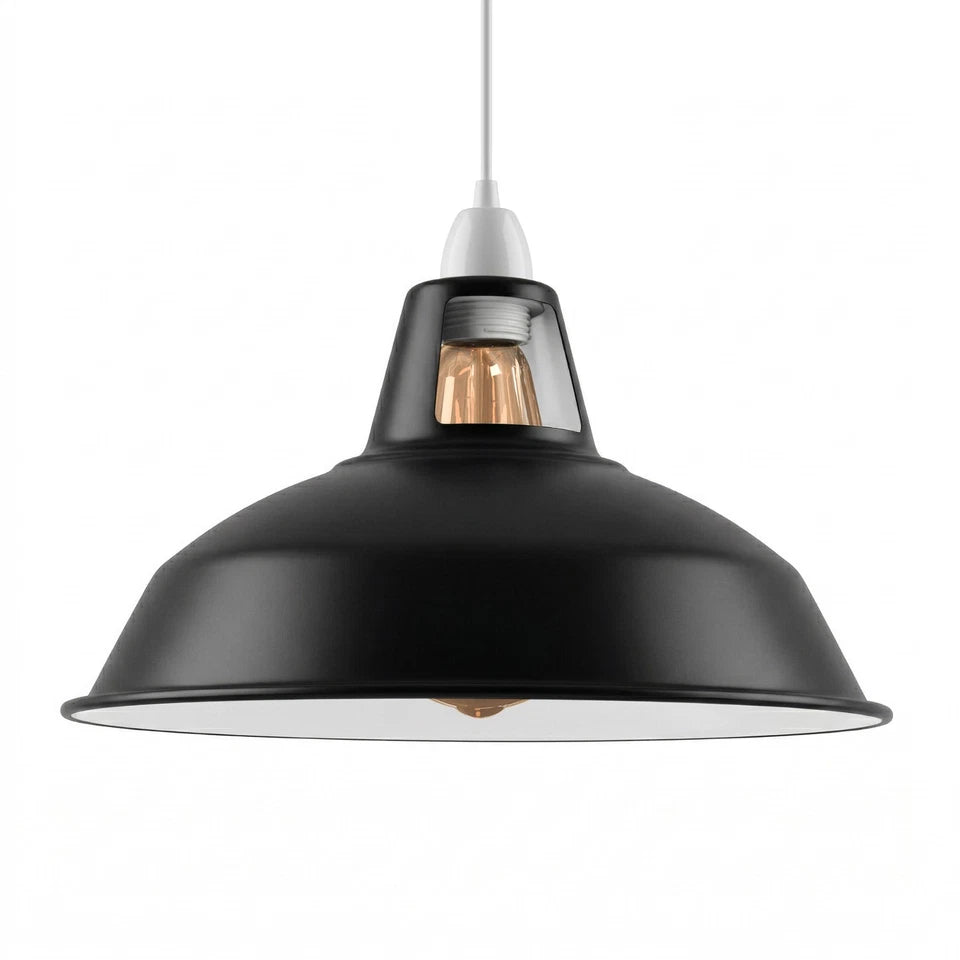 Industrial Ceiling Lamp Shades, 2 Pack  ~1260