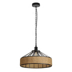 Hemp Rope Industrial Pendant Light ~1241