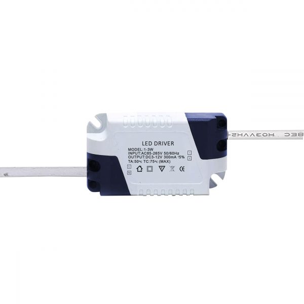 1-3w DC 3V-12V 300mAmp LED Driver ~3318