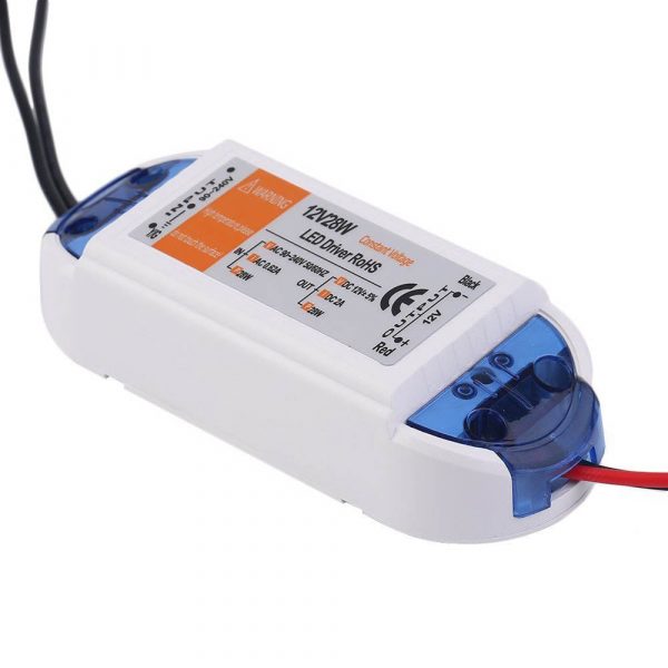 DC VOLTAGE 28W Compact LED Driver AC 240V to DC12V Power Supply Transformer