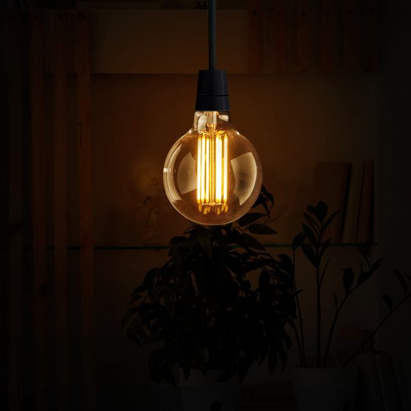 10-Pack G125 E27 8W Dimmable LED Bulbs Vintage Retro Globe Style
