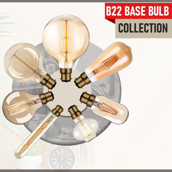 DC VOLTAGEB22 Bayonet Vintage Filament Decorative Light Bulbs