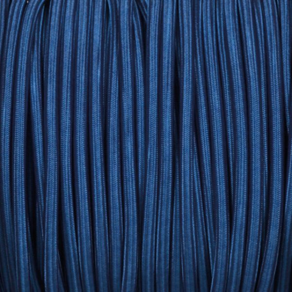 DC VOLTAGE 10m 0.75mm 2 Core Round Vintage Braided Light Brown Fabric Covered Light Flex