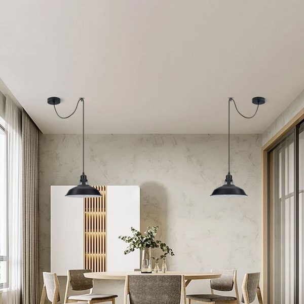 Retro Industrial Spider Ceiling Light 1/2 Way Pendant Lamp E27 – 4945