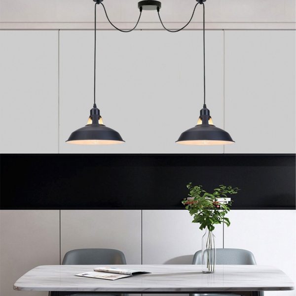 Retro Industrial Spider Ceiling Light 1/2 Way Pendant Lamp E27 – 4945