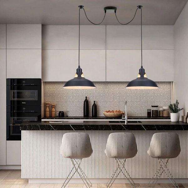 Retro Industrial Spider Ceiling Light 1/2 Way Pendant Lamp E27 – 4945
