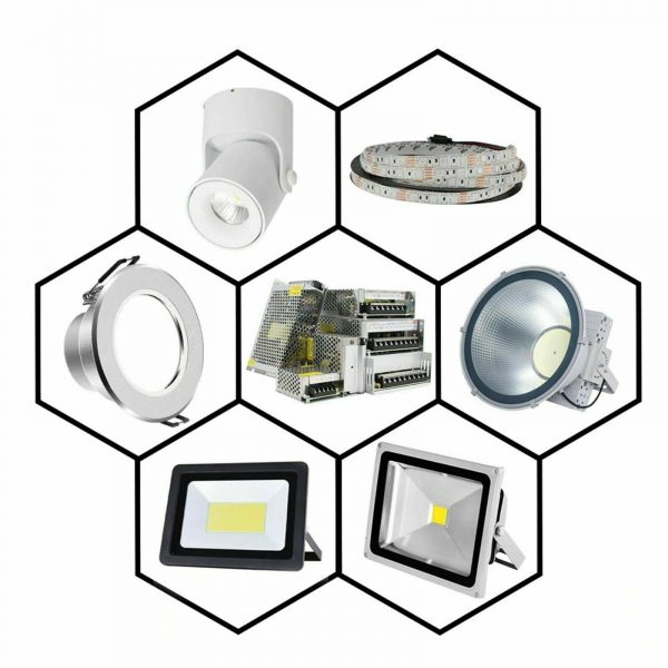 DC VOLTAGE 12V 11A LED Power Supply for LED Strips CCTV