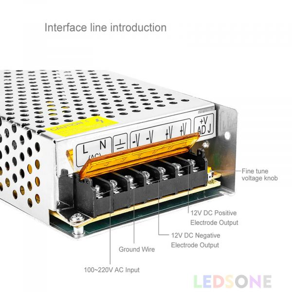 DC VOLTAGE LED Driver Power Supply 12v 38A Driver for LED Strip CCTV