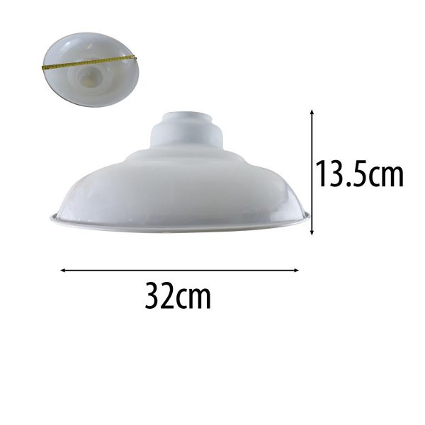 Easy Fit Metal Semmi Curvy Lamp Shades