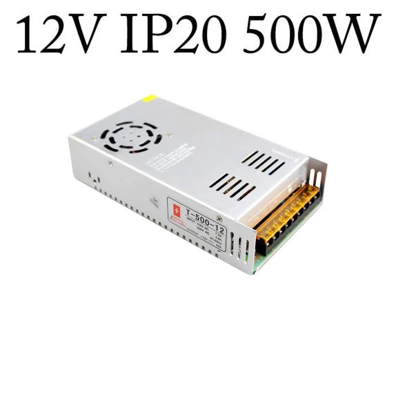 DC VOLTAGE AC 100/240V to DC12V 500W Power Supply