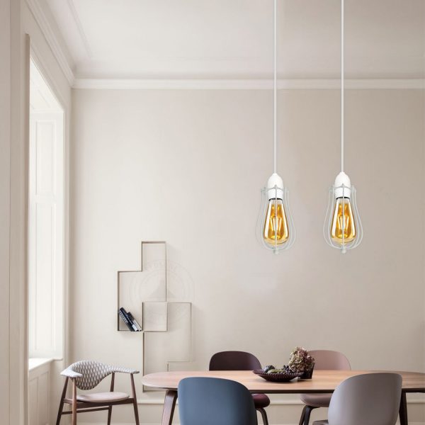 Metal Balloon Cage Shade Wall Easy Fit Hanging light ~2444