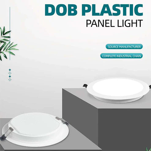 Warm White Modern LED Recessed Ceiling Round Panel DownLight