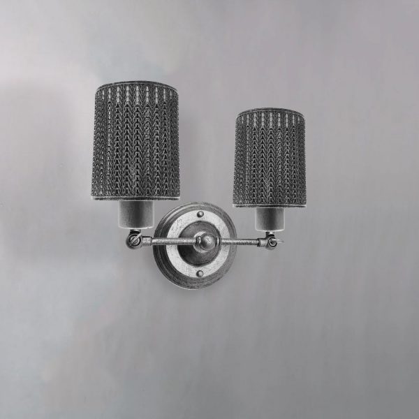 Double Arm Wall Light | Cage lighting~2276