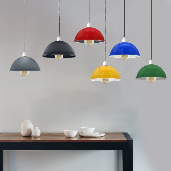 ALL1_1b177606-6cdc-4da0-98fe-5a3e0229c093.jpg Modern Ceiling Light Shade Metal Dome