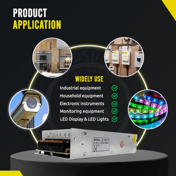 DC VOLTAGE AC 100/240V to DC12V 240W Power Supply