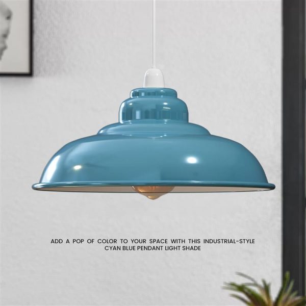 Vintage Metal Lampshade Easy Fit E27 Ceiling Lightshade - MS320
