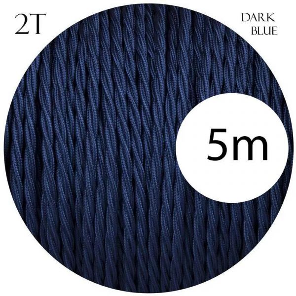 Vintage Twisted 2 Core Braided Electrical Cable