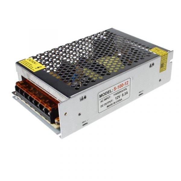 100W LED Power Supply Adapter 240V AC to 12V DC – 3072