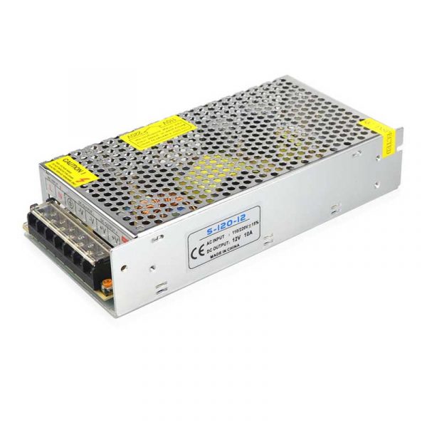 DC VOLTAGE AC 100/240V to DC12V 120W Regulated Switching Power Supply Driver