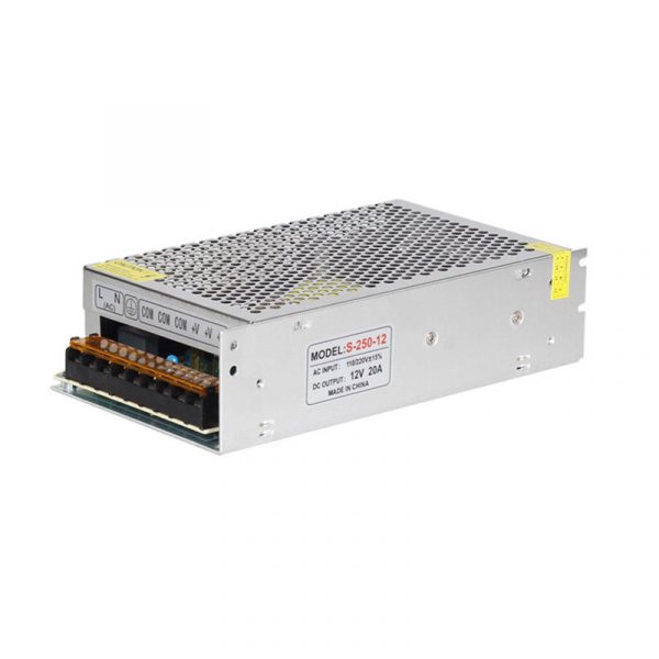 DC VOLTAGE AC 100/240V to DC12V 240W Power Supply