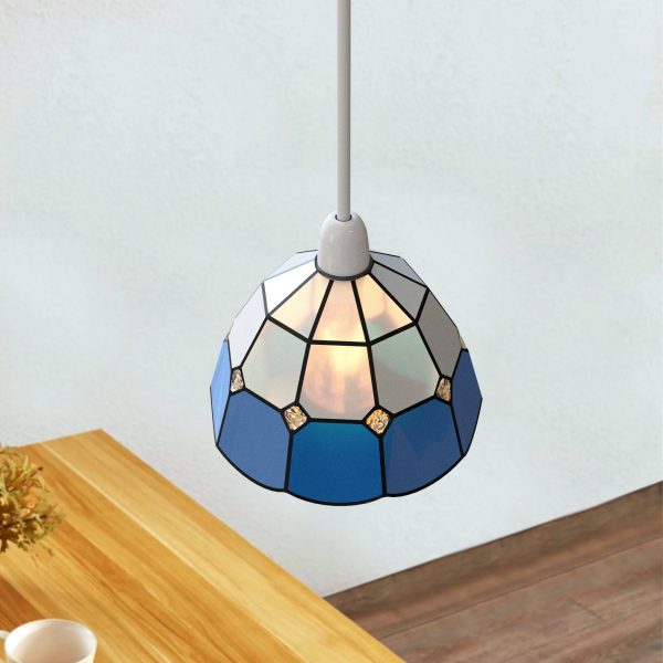 Colored Glass Lamp Pendant Lighting Shades~4542