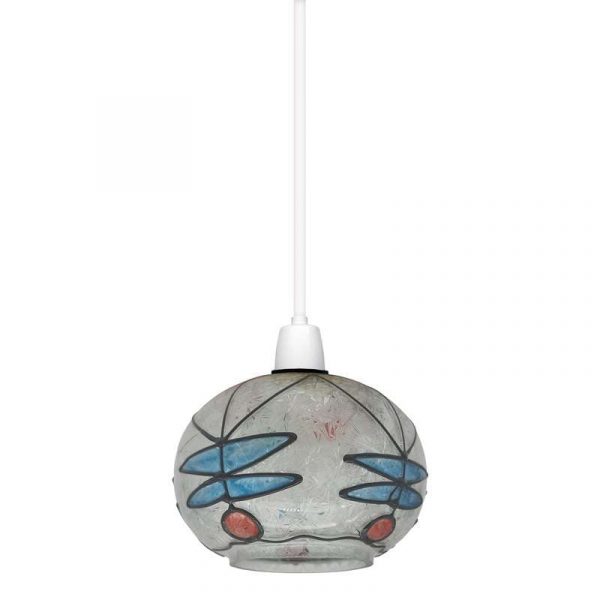 Tiffany style Ceiling Pendant Hanging Mediterranean Style lamp Decorative Light Shade