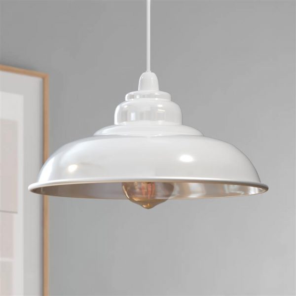 Vintage Metal Lampshade Easy Fit E27 Ceiling Lightshade - MS320