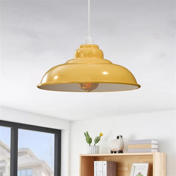Vintage Metal Lampshade Easy Fit E27 Ceiling Lightshade - MS320