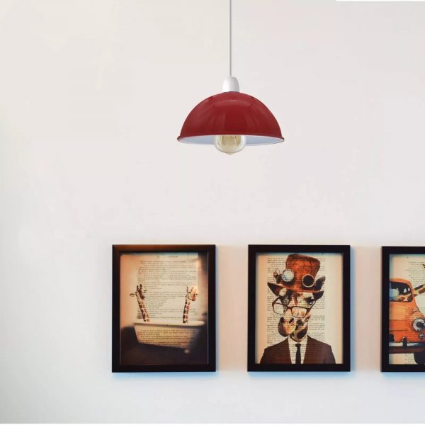 s-l1600_24.jpg Modern Ceiling Light Shade Metal Dome