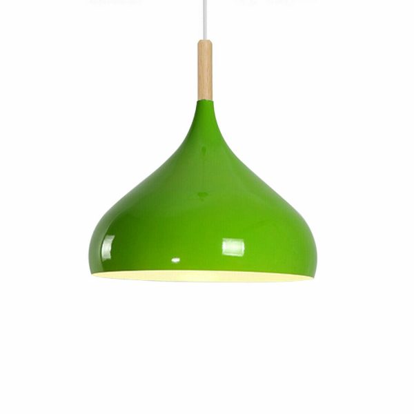 Ceiling Pendant Light Metal Colour Shade Hanging Lamps~5305
