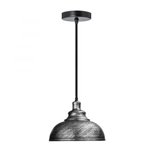 DC VOLTAGE Silver Ceiling Pendant Retro Lamp Industrial Loft Chandelier